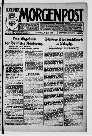 Berliner Morgenpost vom 07.06.1923