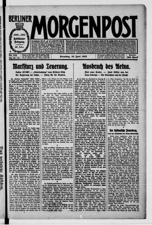 Berliner Morgenpost vom 19.06.1923