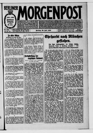 Berliner Morgenpost vom 20.07.1923
