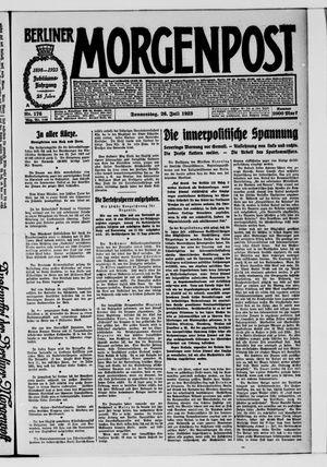 Berliner Morgenpost on Jul 26, 1923