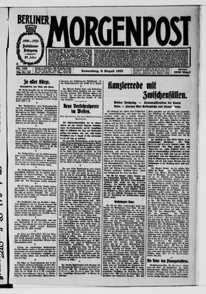 Berliner Morgenpost vom 09.08.1923