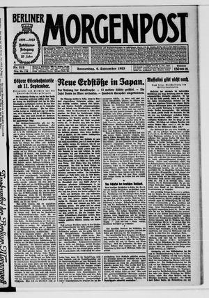 Berliner Morgenpost on Sep 6, 1923