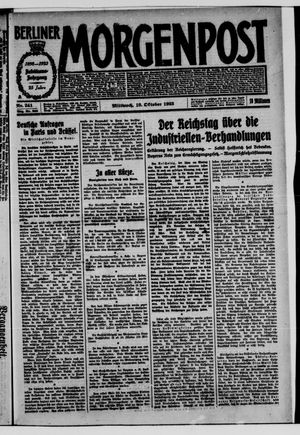 Berliner Morgenpost vom 10.10.1923