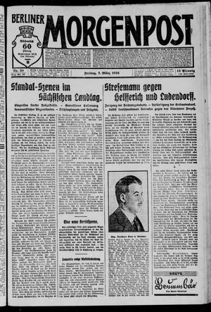 Berliner Morgenpost on Mar 7, 1924