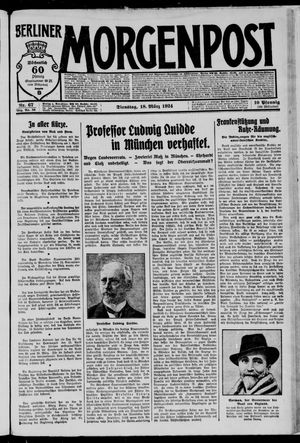 Berliner Morgenpost on Mar 18, 1924