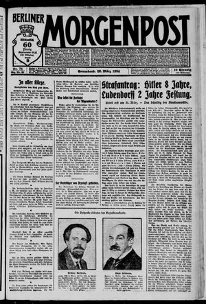 Berliner Morgenpost vom 22.03.1924