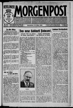 Berliner Morgenpost vom 29.03.1924