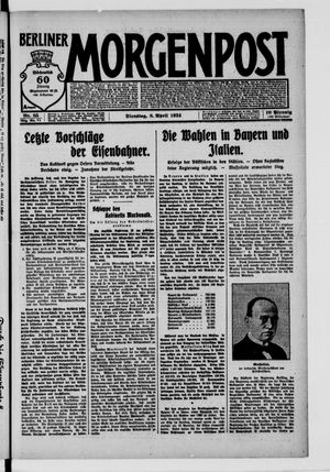 Berliner Morgenpost on Apr 8, 1924