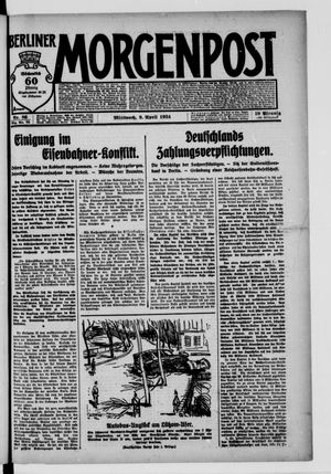 Berliner Morgenpost vom 09.04.1924