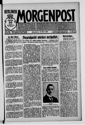 Berliner Morgenpost vom 17.05.1924