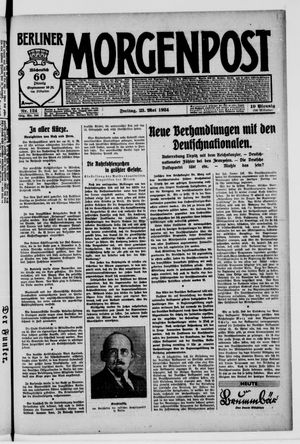 Berliner Morgenpost vom 23.05.1924