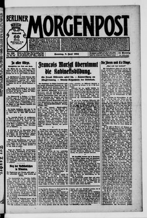 Berliner Morgenpost vom 08.06.1924