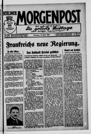 Berliner Morgenpost vom 15.06.1924