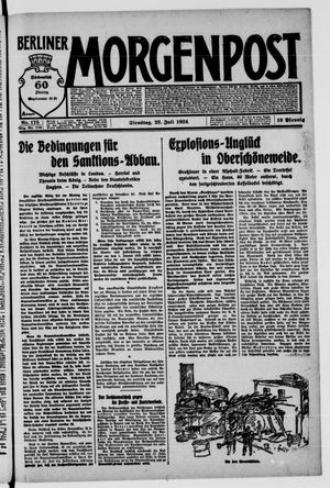Berliner Morgenpost vom 22.07.1924