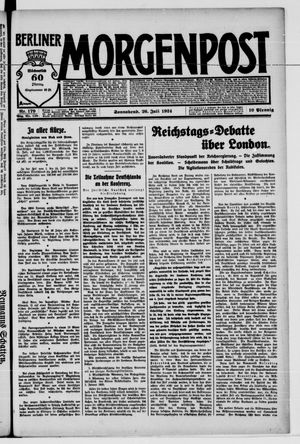 Berliner Morgenpost on Jul 26, 1924