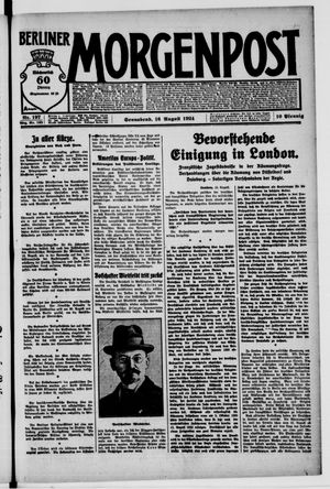Berliner Morgenpost vom 16.08.1924
