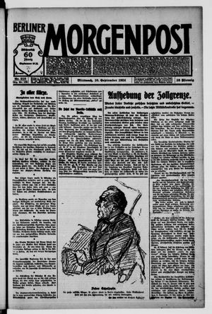 Berliner Morgenpost vom 10.09.1924