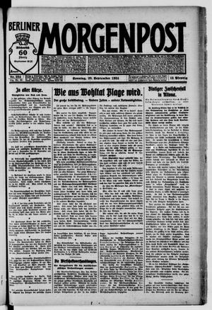 Berliner Morgenpost vom 28.09.1924