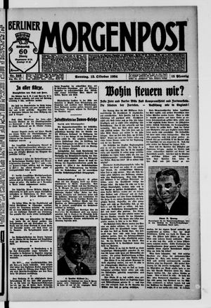 Berliner Morgenpost on Oct 12, 1924