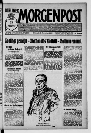 Berliner Morgenpost vom 05.11.1924