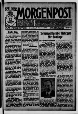 Berliner Morgenpost vom 06.11.1924