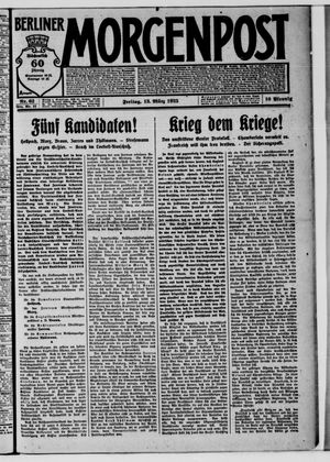 Berliner Morgenpost vom 13.03.1925