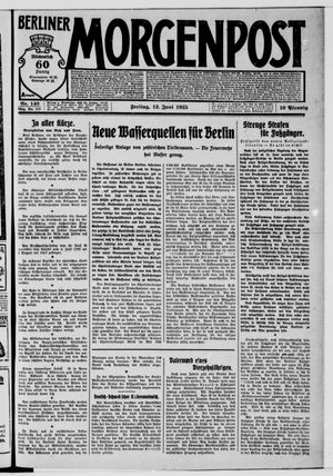 Berliner Morgenpost vom 12.06.1925