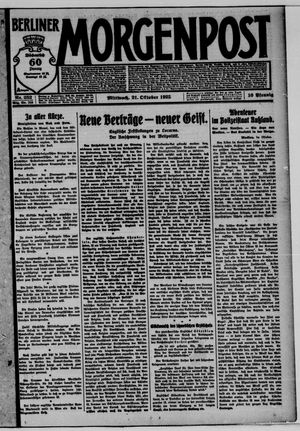 Berliner Morgenpost on Oct 21, 1925