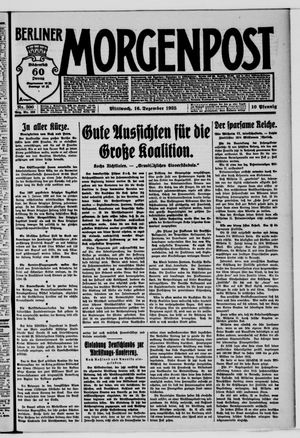 Berliner Morgenpost vom 16.12.1925