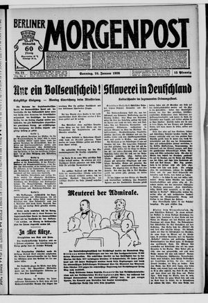 Berliner Morgenpost vom 24.01.1926