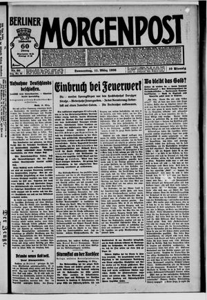 Berliner Morgenpost vom 11.03.1926