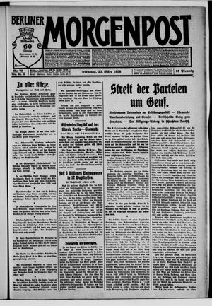 Berliner Morgenpost vom 23.03.1926