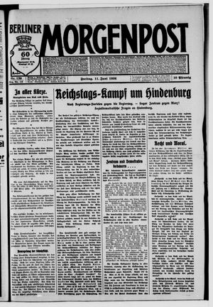 Berliner Morgenpost on Jun 11, 1926