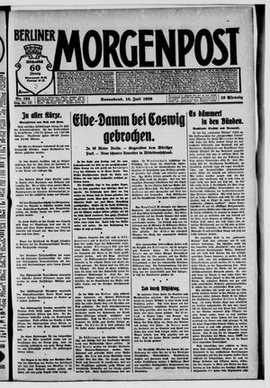 Berliner Morgenpost on Jul 10, 1926