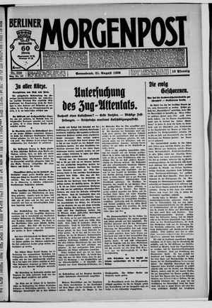 Berliner Morgenpost on Aug 21, 1926