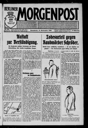 Berliner Morgenpost vom 18.09.1926