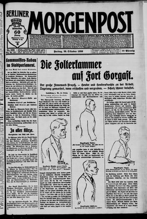 Berliner Morgenpost vom 29.10.1926