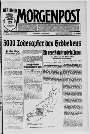 Berliner Morgenpost vom 09.03.1927