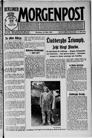 Berliner Morgenpost on May 24, 1927