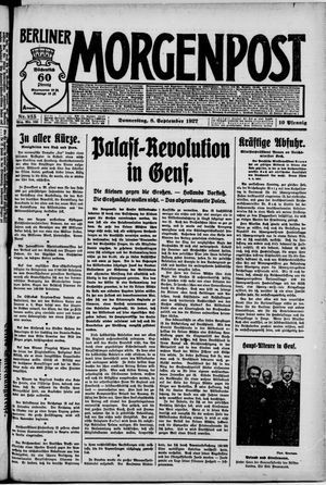Berliner Morgenpost vom 08.09.1927