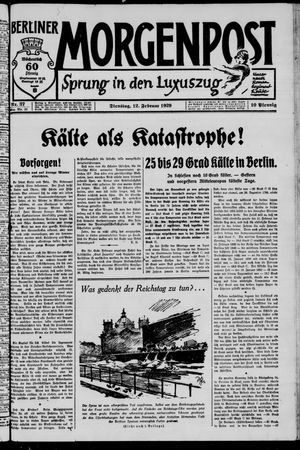 Berliner Morgenpost vom 12.02.1929