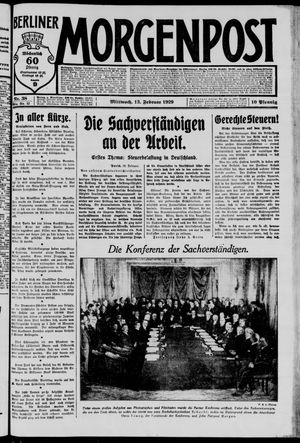 Berliner Morgenpost vom 13.02.1929
