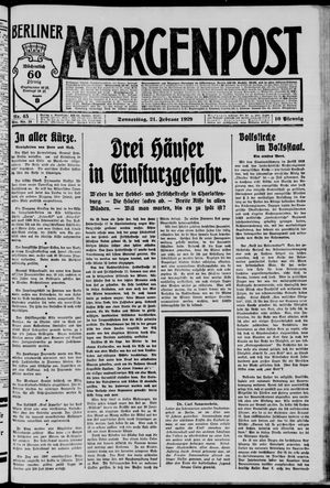 Berliner Morgenpost vom 21.02.1929