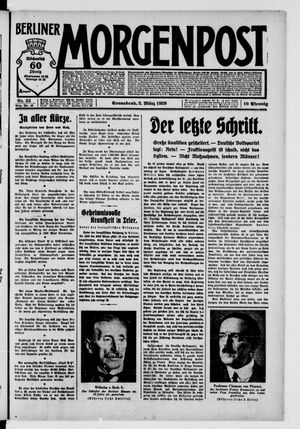 Berliner Morgenpost vom 02.03.1929
