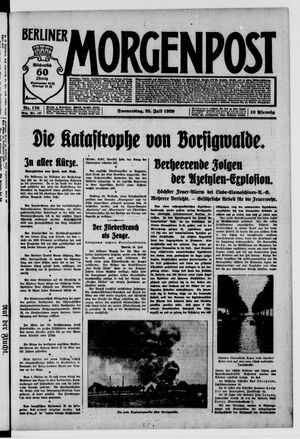 Berliner Morgenpost vom 25.07.1929