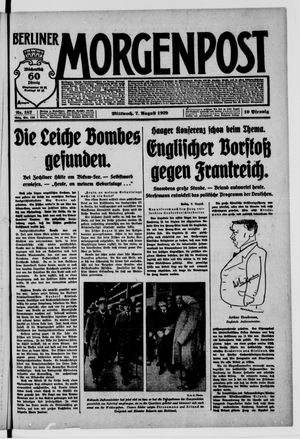 Berliner Morgenpost vom 07.08.1929