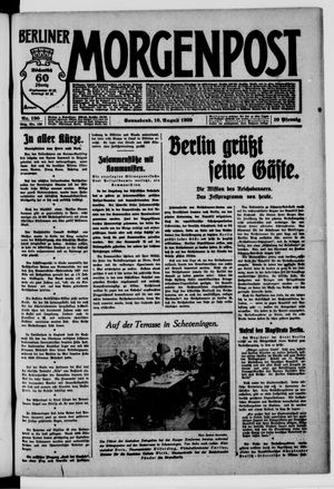 Berliner Morgenpost vom 10.08.1929