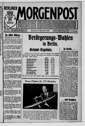Berliner Morgenpost vom 19.11.1929