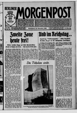 Berliner Morgenpost vom 30.11.1929