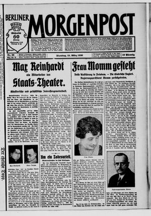 Berliner Morgenpost vom 18.03.1930